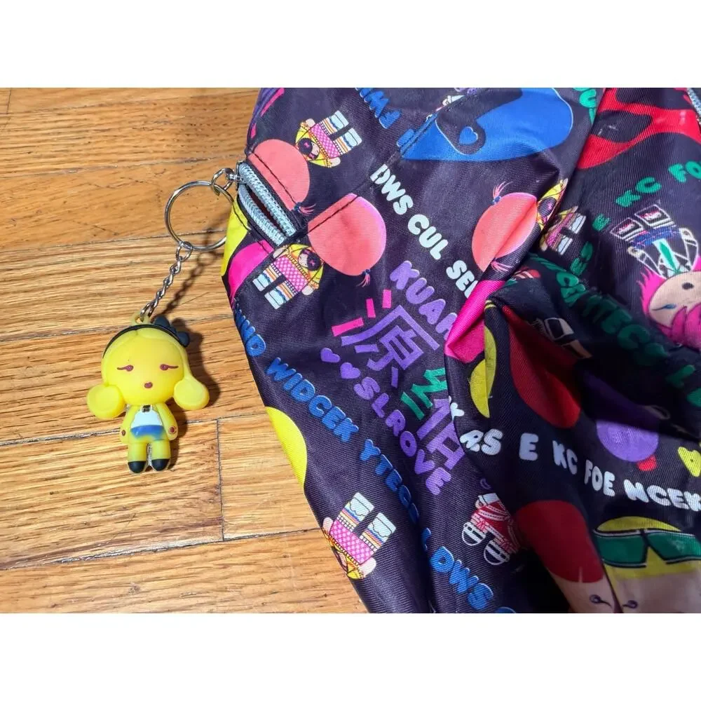 Harajuku Lovers Gwen Stefani Y2K Large Duffel Weekender Bag Kawaii Character Pri